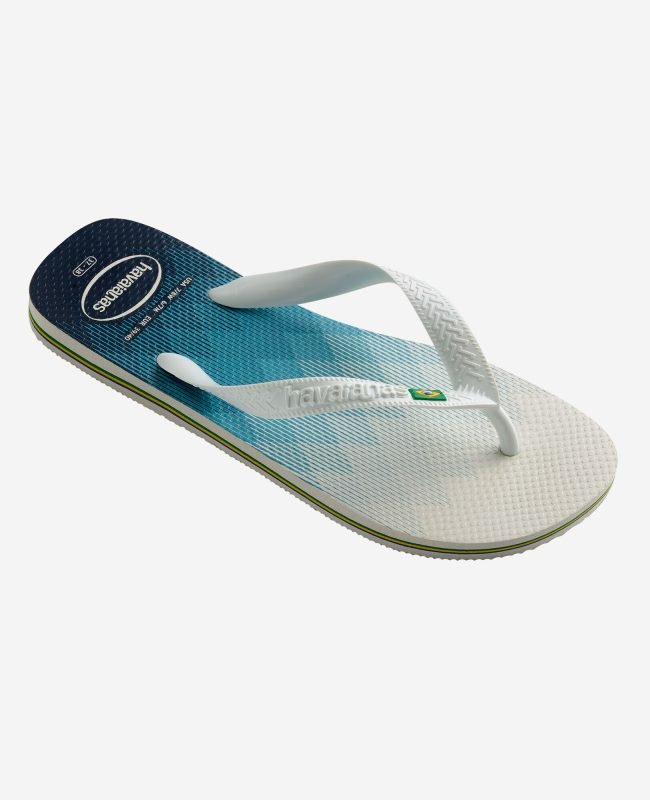 Дамски джапанки HAVAIANAS Brasil Fresh White and Blue