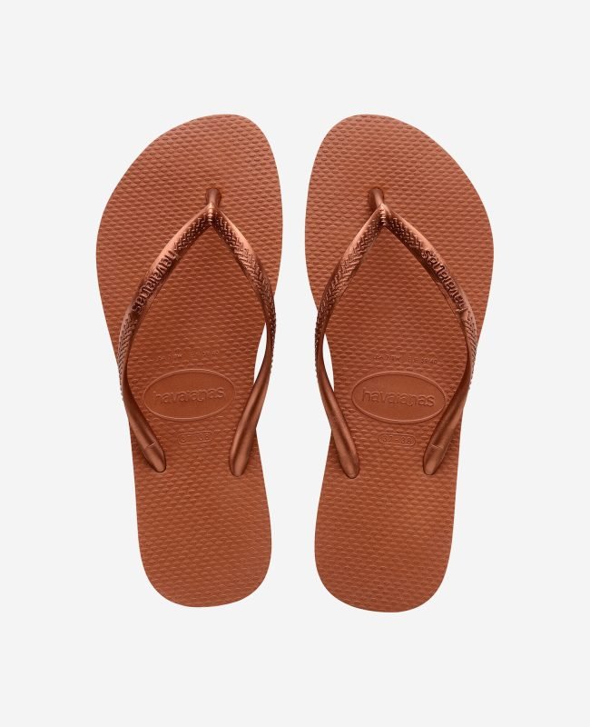 Дамски джапанки Havaianas SlimRust/Metallic cooper