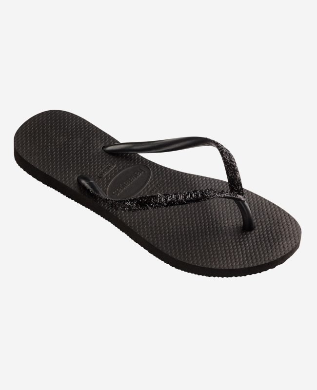 Дамски джапанки HAVAIANAS Slim Glitter Black