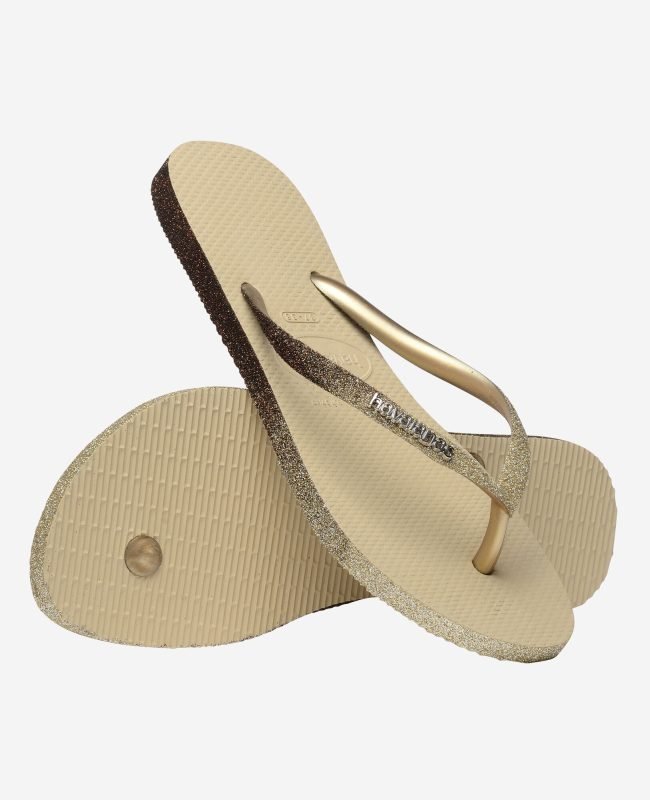Дамски джапанки HAVAIANAS Slim Sparkle Sand grey