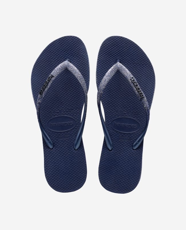 Дамски джапанки HAVAIANAS Slim Sparkle Navy blue