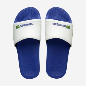 Унисекс джапанки HAVAIANAS Slide Brasil Marine blue