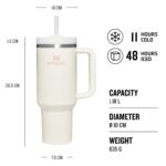 Термо Чаша The Quencher H2.O FlowState Tumbler 1.18L / 40oz Cream Tonal - Image 2