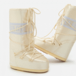 Апрески MOON BOOT snow boots MB ICON NYLON Cream - Image 5