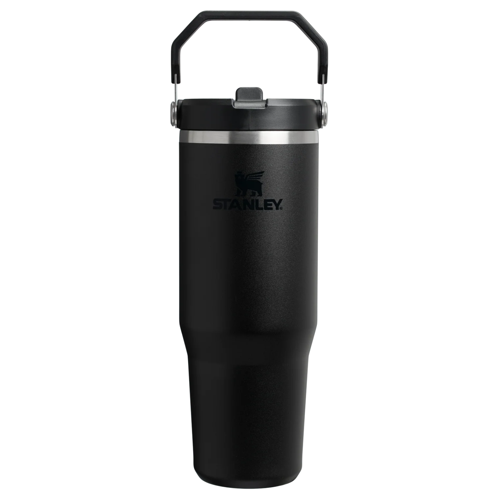 tm17 Термо Чаша STANLEY The IceFlow Flip Straw Tumbler 0.89L Black - Image 1