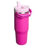 Термо Чаша STANLEY The IceFlow Flip Straw Tumbler 0.89L Violet Blossom - Image 2
