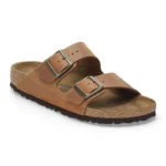 Унисекс чехли BIRKENSTOCK Arizona LEOI Cognac