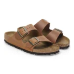 Унисекс чехли BIRKENSTOCK Arizona LEOI Cognac - Image 4