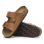 Унисекс чехли BIRKENSTOCK Arizona LEOI Cognac - Image 6